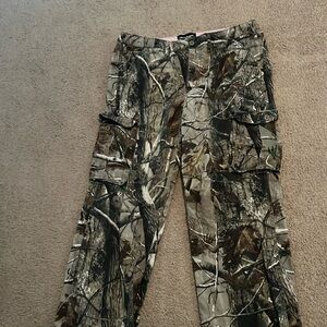 Real tree camo cargo pants